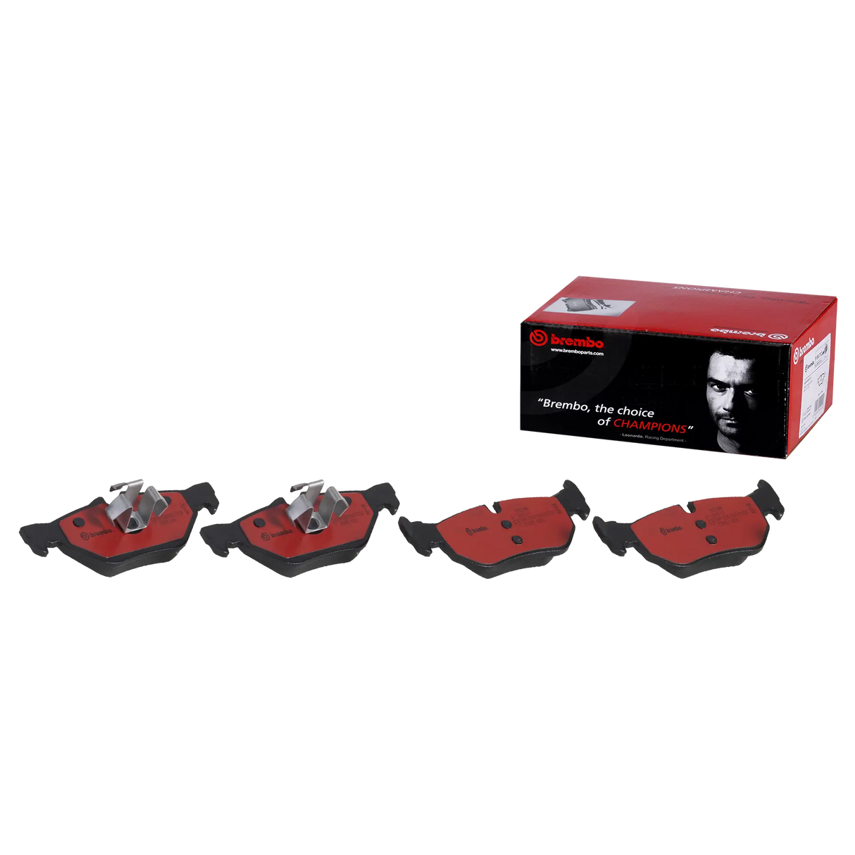 Brembo P06038N Prime Ceramic Brake Pad Set Rear For BMW 1, 2, 3, 4 Series F20, F22, F30, F31, F32, F33, F34, F36, F80, F83, F87 X3 X4 F25 F26