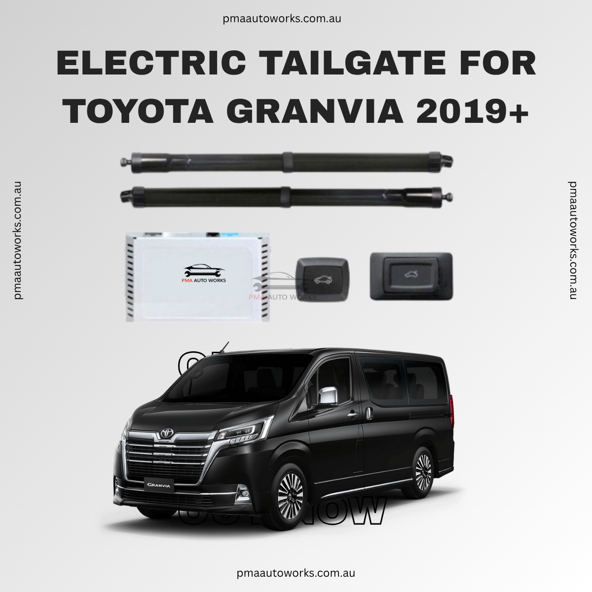 Electric Tailgate For Toyota Granvia 2019+
