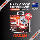 Genuine OSRAM H7 - DUO NIGHT BREAKER LASER 64210NL