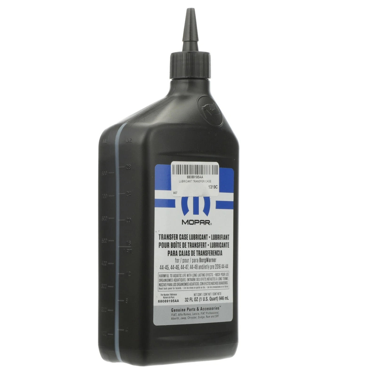JEEP DODGE CHRYSLER RAM TRANSFER CASE LUBRICANT 32 FL OZ OE MOPAR 68089195GA